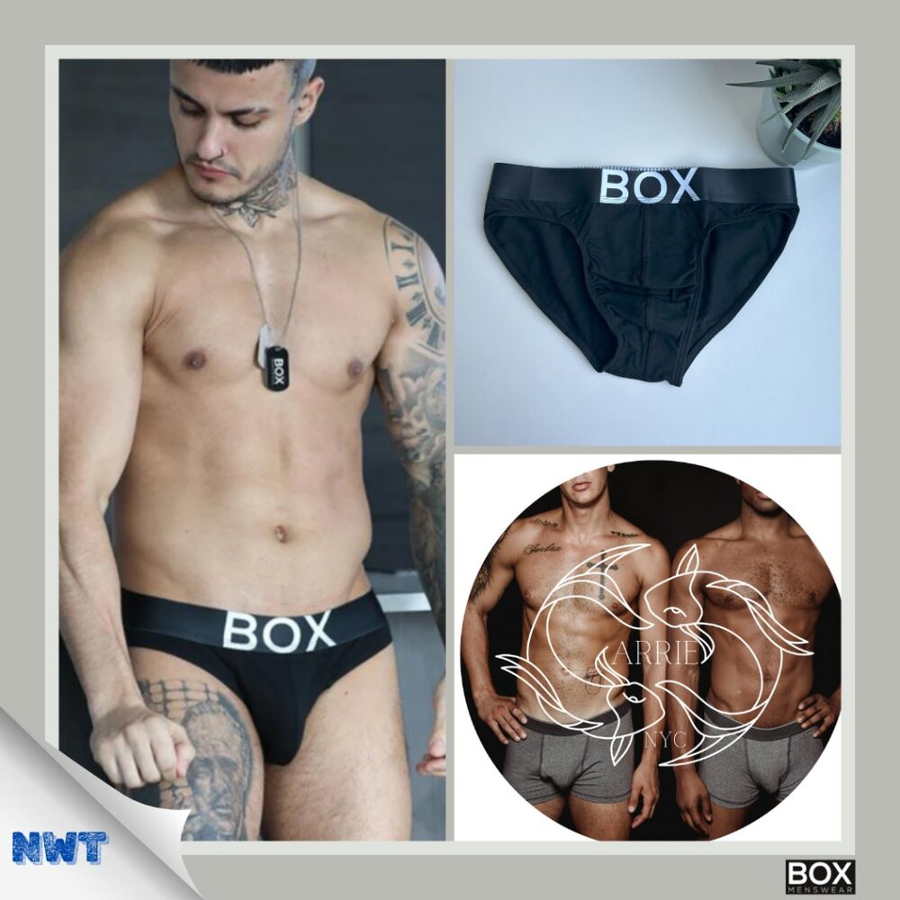Box Menswear - Black Briefs (S)